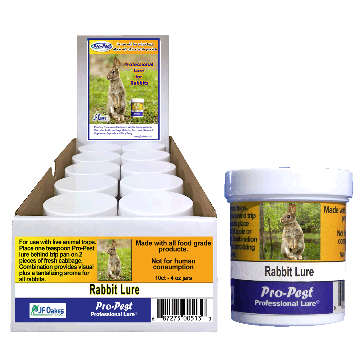 Pro-Pest Rabbit Lure-Jars