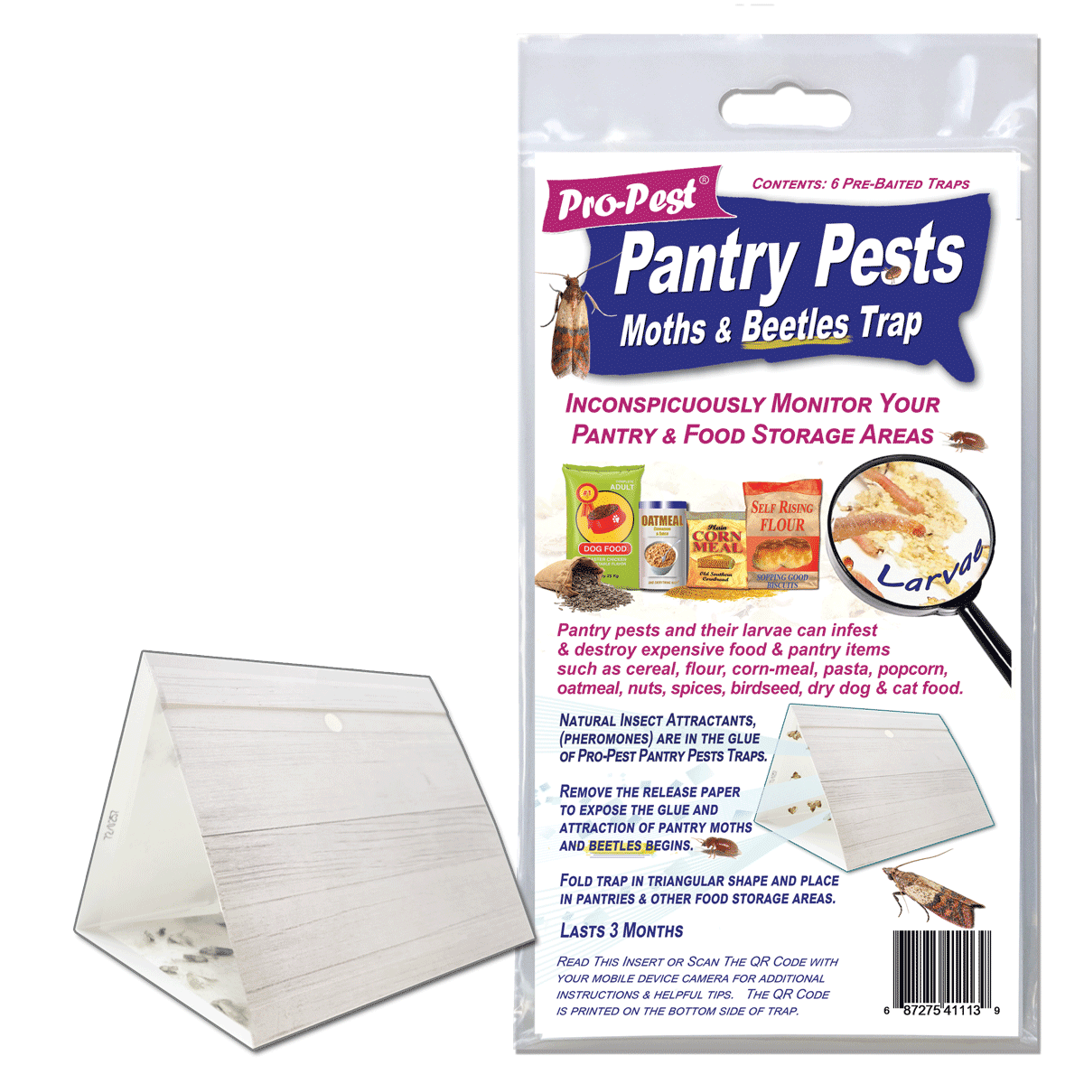 Pro-Pest R.T.U. Pantry Moths & Cigarette Beetle Traps