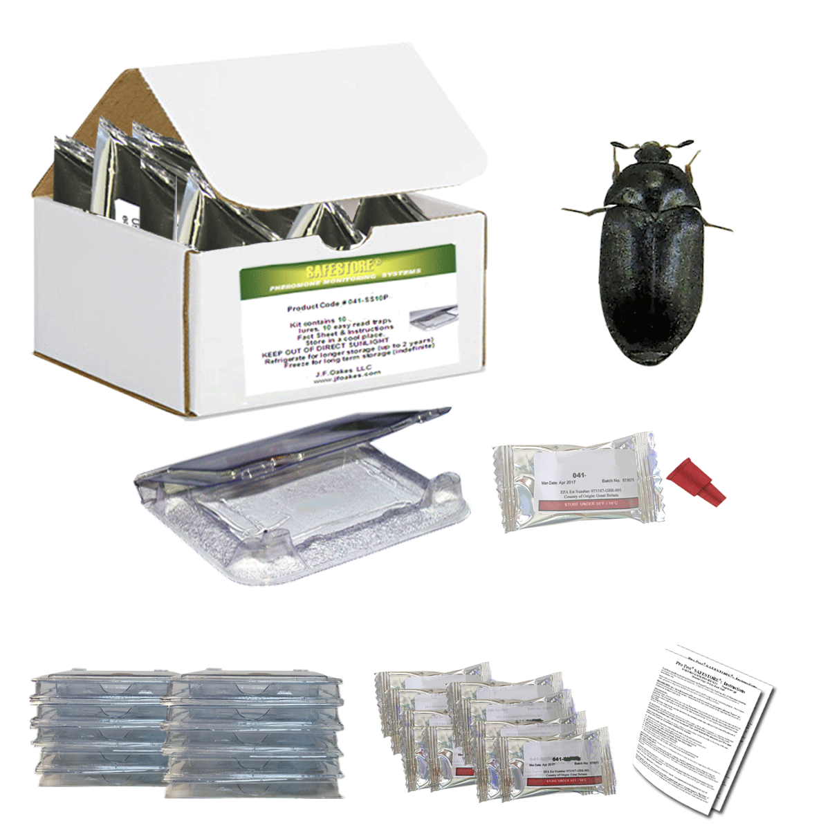 SpringStar Inc. S1524 Jumbo Clothes Moth Trap - 2 pack