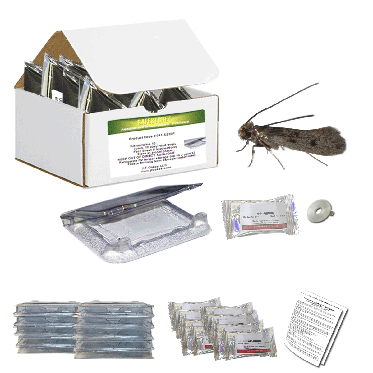 Pro-Pest Clothes Moth Trap (2 pack)