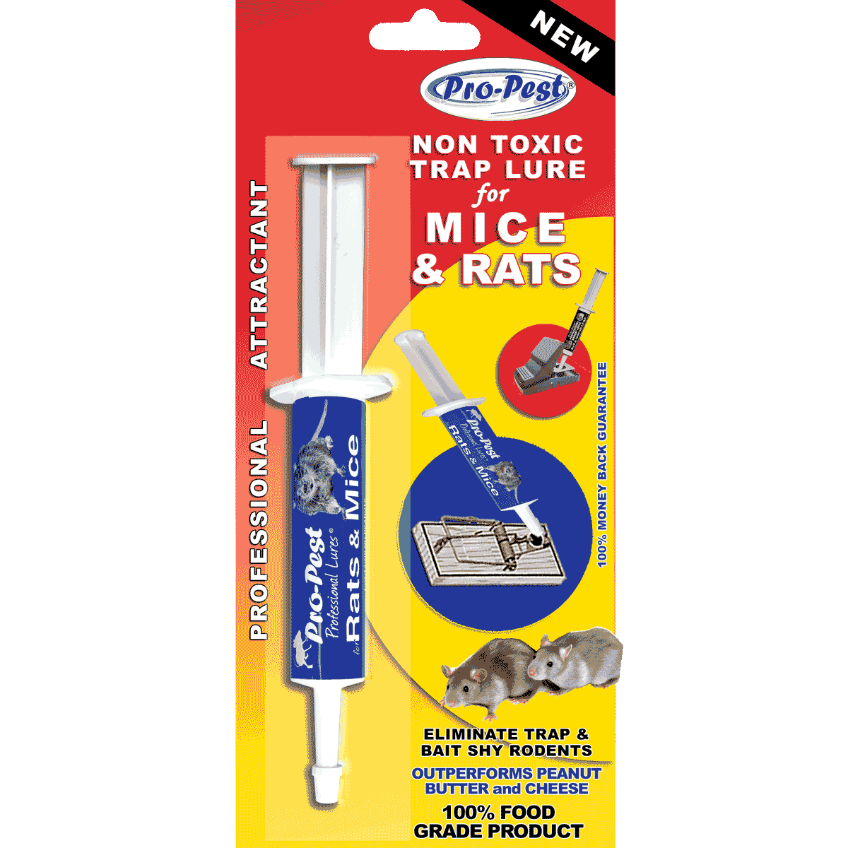 Pro-Pest Rat & Mouse Lure - Retail 15cc Syringes