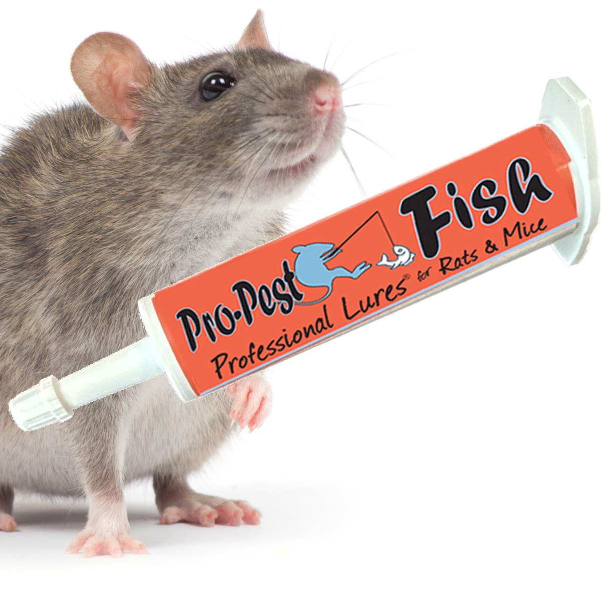 Pro-Pest Rat & Mouse Lure Fish Flavor-32cc Syringes